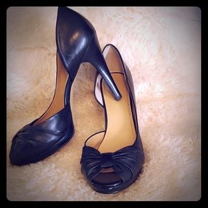 Nine West Black D'orsay Pumps